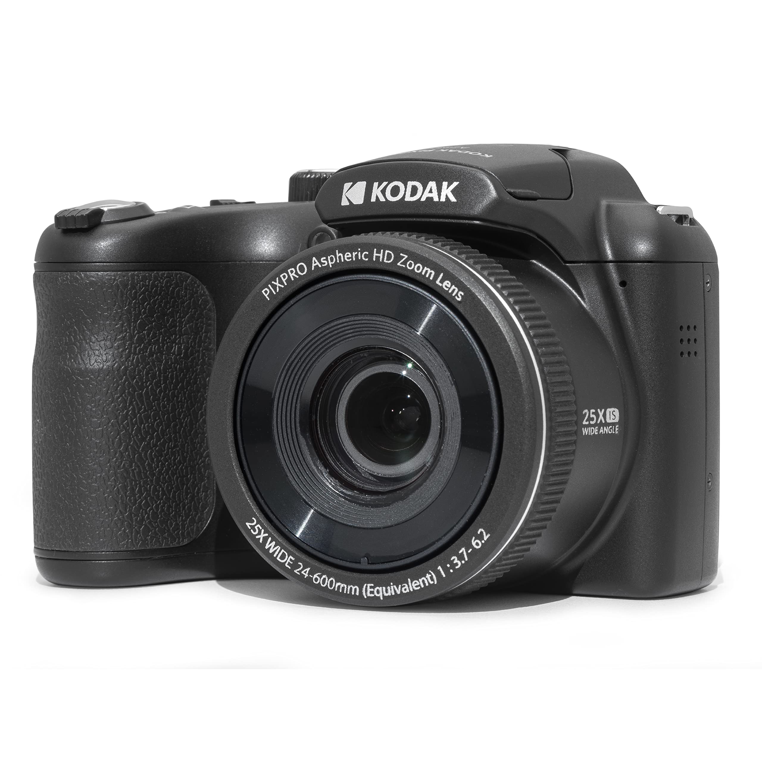 KODAK PIXPRO Astro Zoom AZ255-BK 16MP Dijital Fotoğraf Makinesi 25X Optik Zoom 24 mm Geniş Açı 1080P Full HD Video ve 3 inç LCD (Siyah)