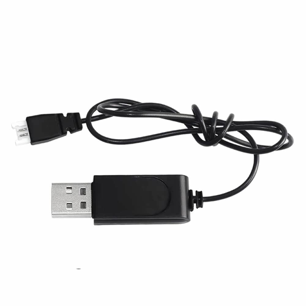 3.7V Lityum Pil Usb Şarj Kablosu XH2.54 Soket Lipo Batarya RC Quadcopter Drone Helikopter Bot Uçak Araba Syma Hubsan X5C X5SC