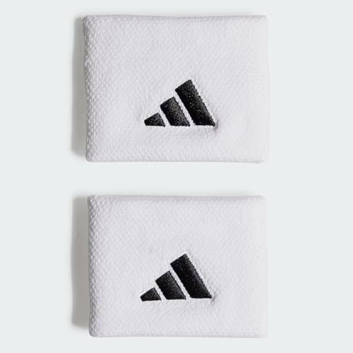 adidas Unisex Yetişkin Tennis Wb S Tenis Bilek Bandi, White/White/Black, Osfm