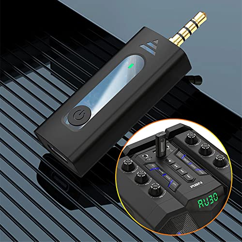 Coverzone Kablosuz Mikrofon Wireless İkili Yaka Mikrofonu 3.5mm Aux Girişli Sokak Müzisyenleri Amfi