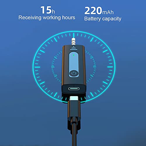 Coverzone Kablosuz Mikrofon Wireless İkili Yaka Mikrofonu 3.5mm Aux Girişli Sokak Müzisyenleri Amfi