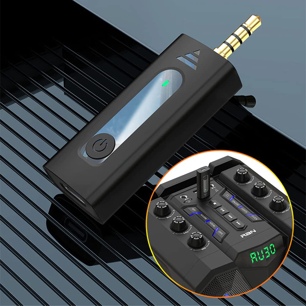 Coverzone Kablosuz Mikrofon Wireless İkili Yaka Mikrofonu 3.5mm Aux Girişli Sokak Müzisyenleri Amfi