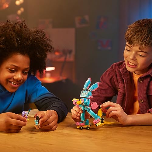 LEGO® DREAMZzz™ Izzie ve Tavşan Bunchu 71453-7 Yaş ve Üzeri Çocukların 2 Farklı Tavşan Bunchu İnşa Edilebileceği Yaratıcı Oyuncak Yapım Seti (259 Parça)