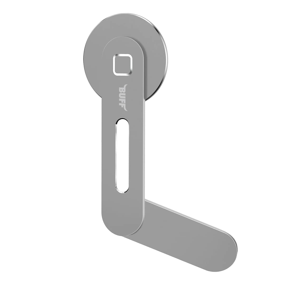 BUFF BL16 MagSafe Uyumlu Laptop Telefon Tutucu Gümüş, Mıknatıslı Bilgisayar Ekran Tutucu