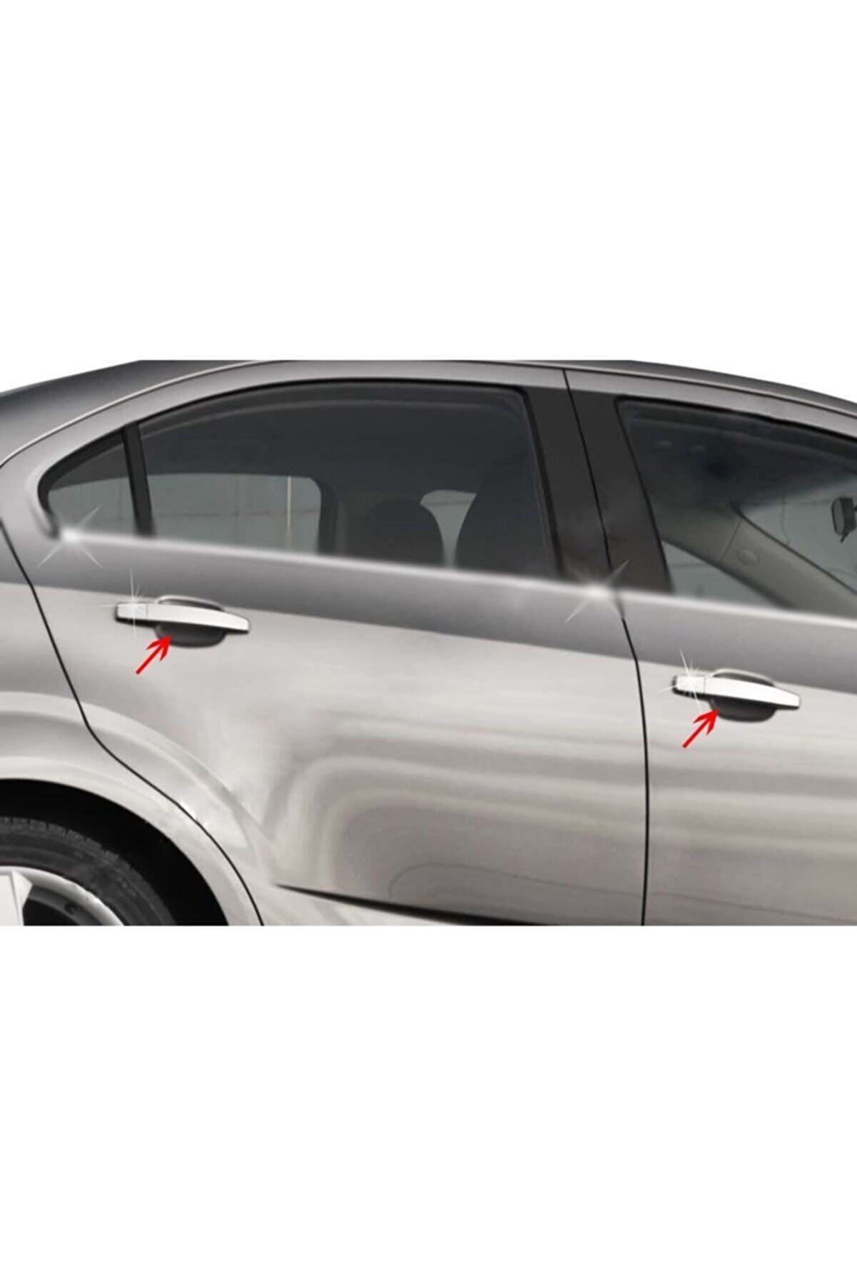 BTM OTOMOTİV (176) Krom Kapı Kolu 4 Kapı P.Çelik 2009 Üzeri Chevrolet Cruze Sedan-Hb ile uyumlu