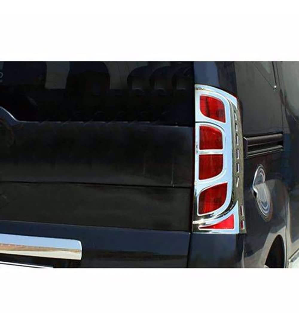 BTM OTOMOTİV (249) Krom Stop Çerçevesi 2007 Sonrası Abs Krom Fiat Fiorino ile uyumlu