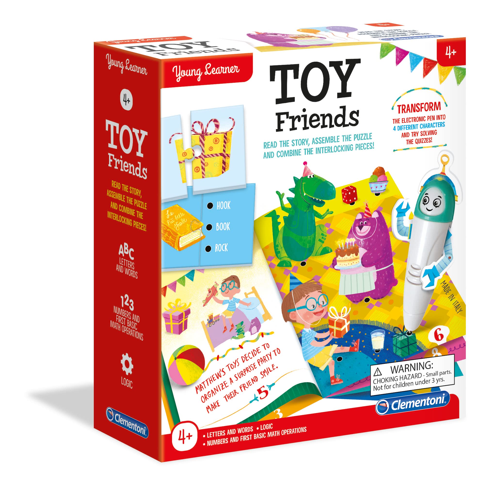 Clementoni Young Learner Oyuncak Arkadaşlar 75045