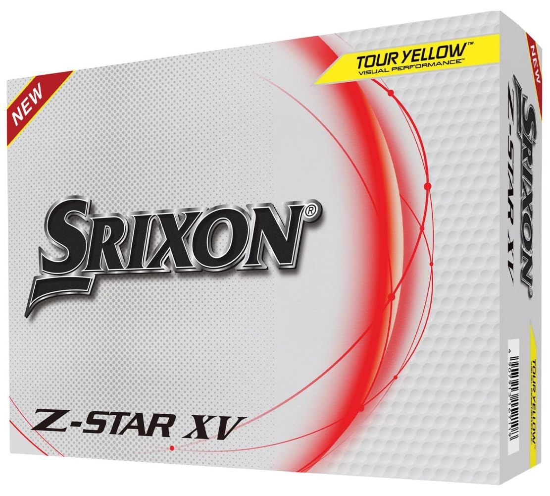 Srixon Z Star XV 8 - düzinelerce birinci sınıf golf topu - tur seviyesi - performans - üretan - 4 adet - Premium golf aksesuarı ve golf hediyeleri