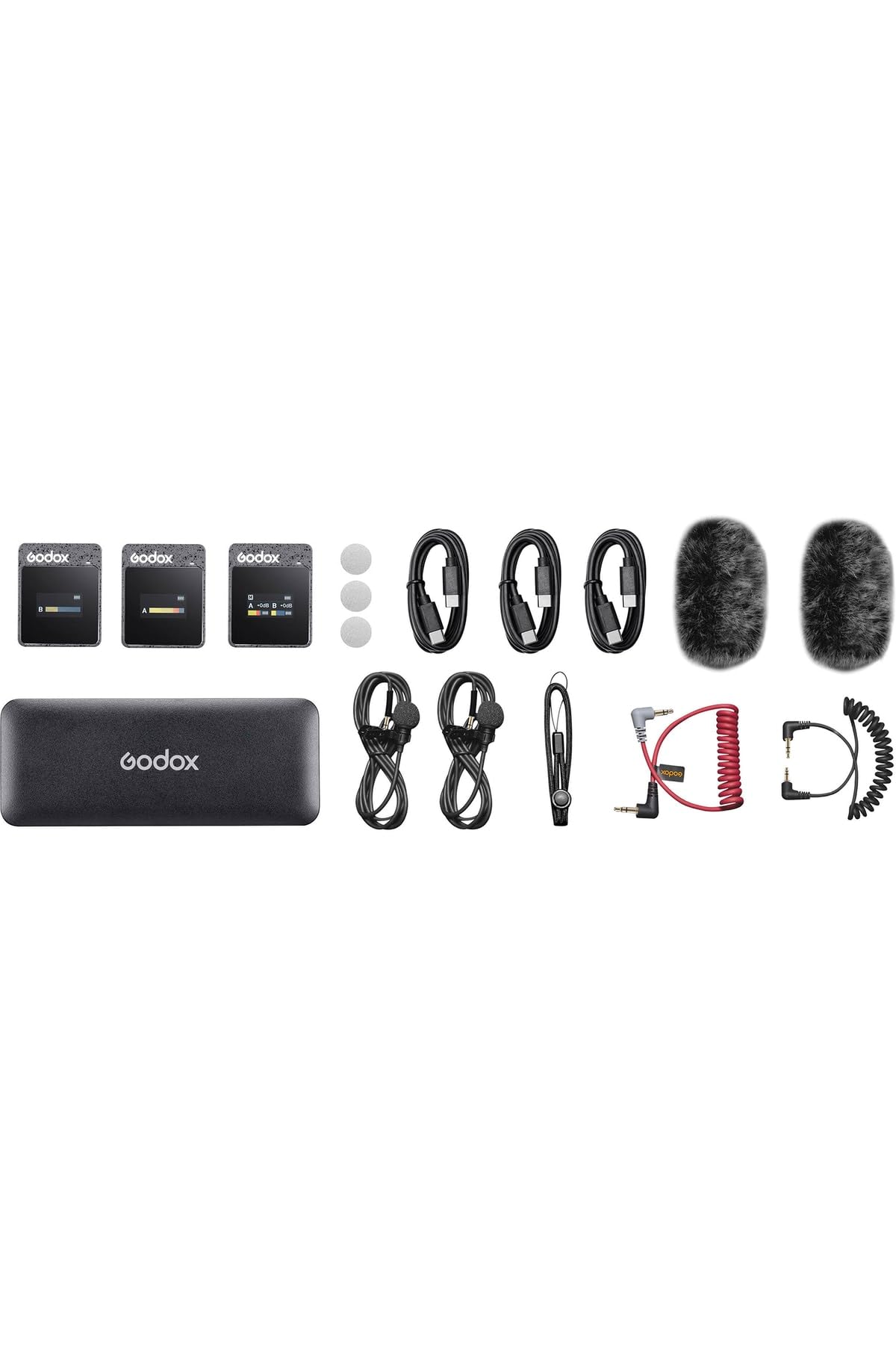 Godox Movelink Iı M2 Kablosuz Ikili Mikrofon Kiti