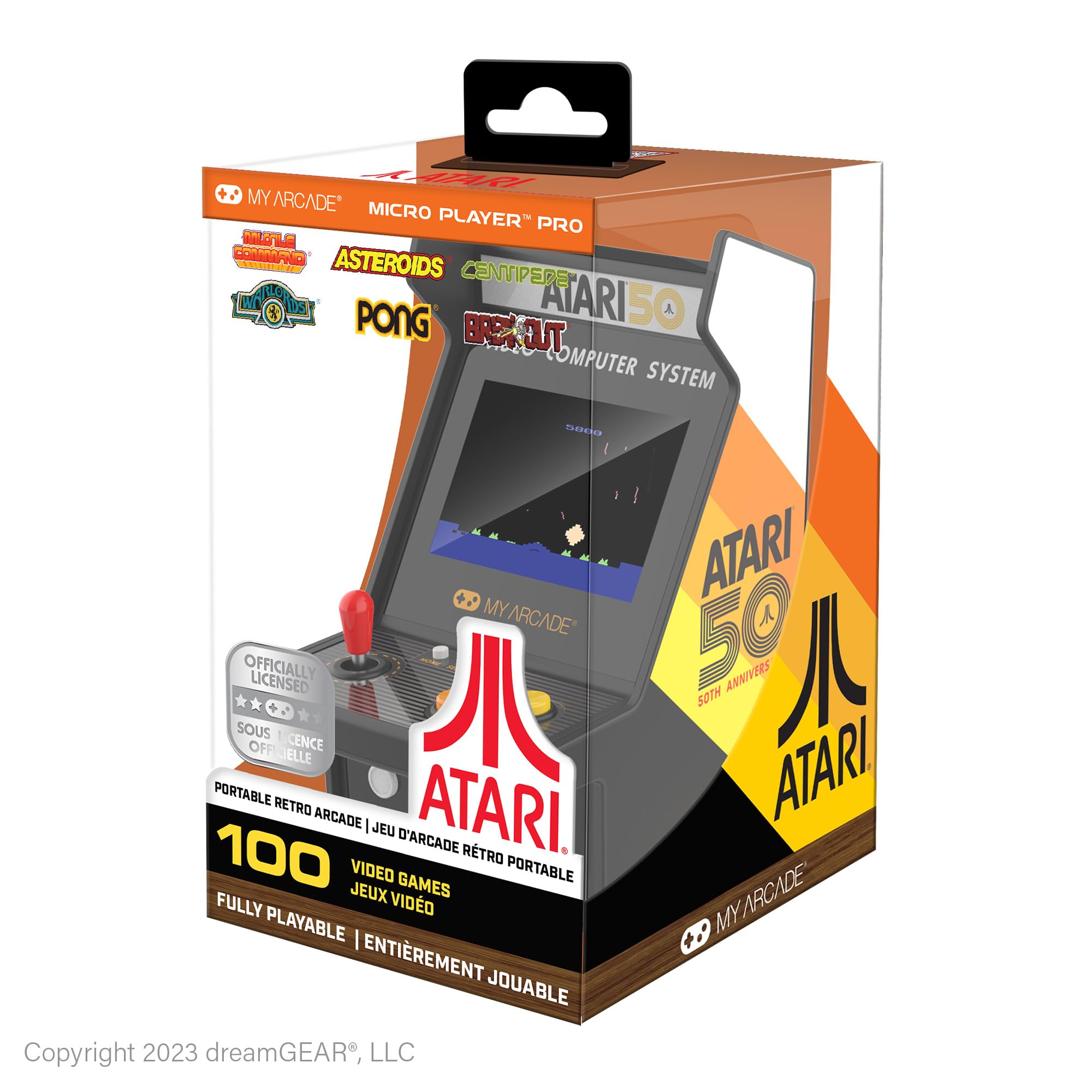 MY ARCADE 17CM ATARI RETRO KONSOL 100 OYUN