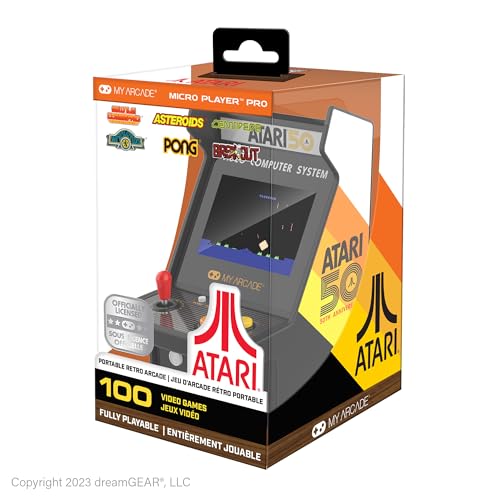 MY ARCADE 17CM ATARI RETRO KONSOL 100 OYUN