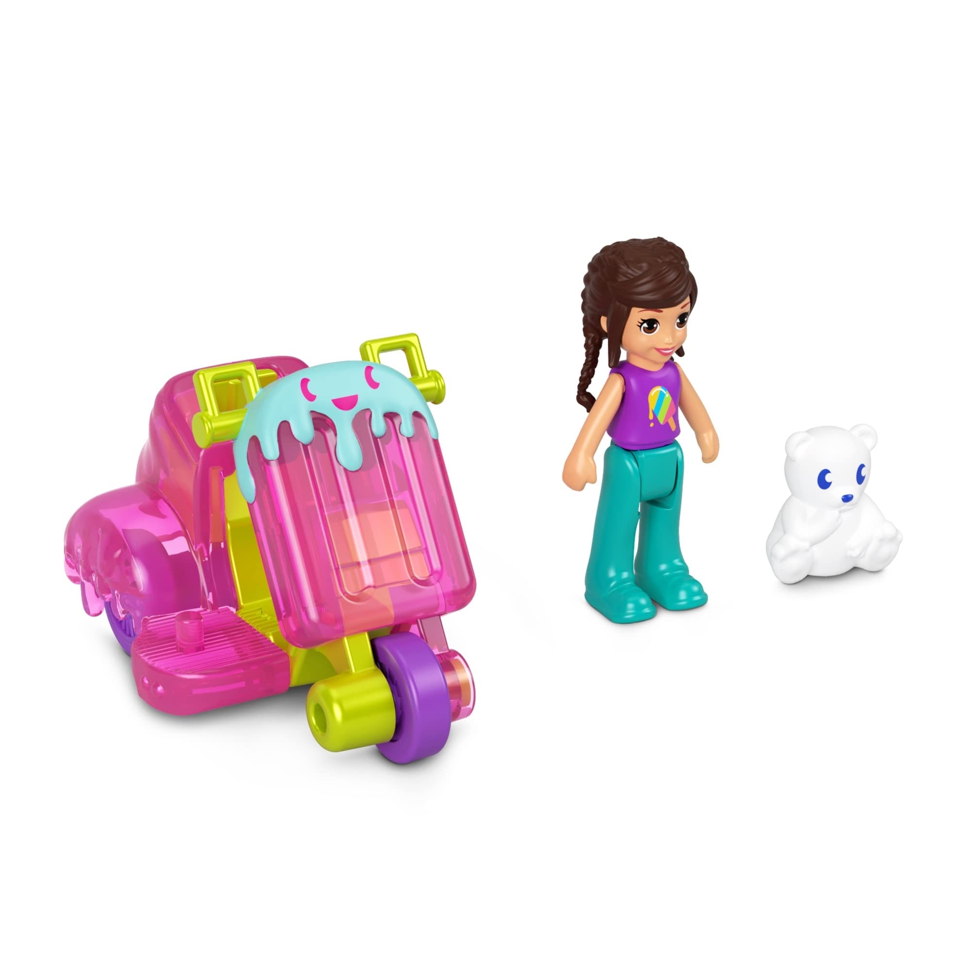 Polly Pocket'ın Muhteşem Araçları Oyun Setleri HKV55-HKV59