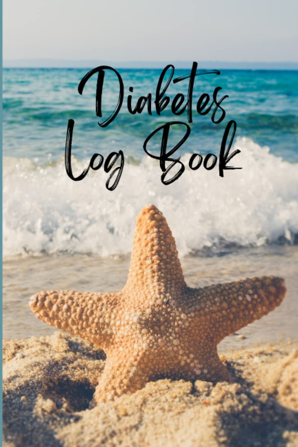 Independently published Diabetes Log Book: Beach Theme Diabetic Journal to Track Blood Glucose and Diet. 4 Months - Each Page is a Week - Undated, Emergency Contact Page Included