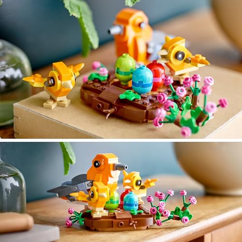 LEGO Kuş Yuvası Oyuncak Seti, Masa veya Raf için Mevsimsel Gösterim, 9 Yaş ve Üzeri Çocuklar İçin Eğlenceli Yapı, 40639