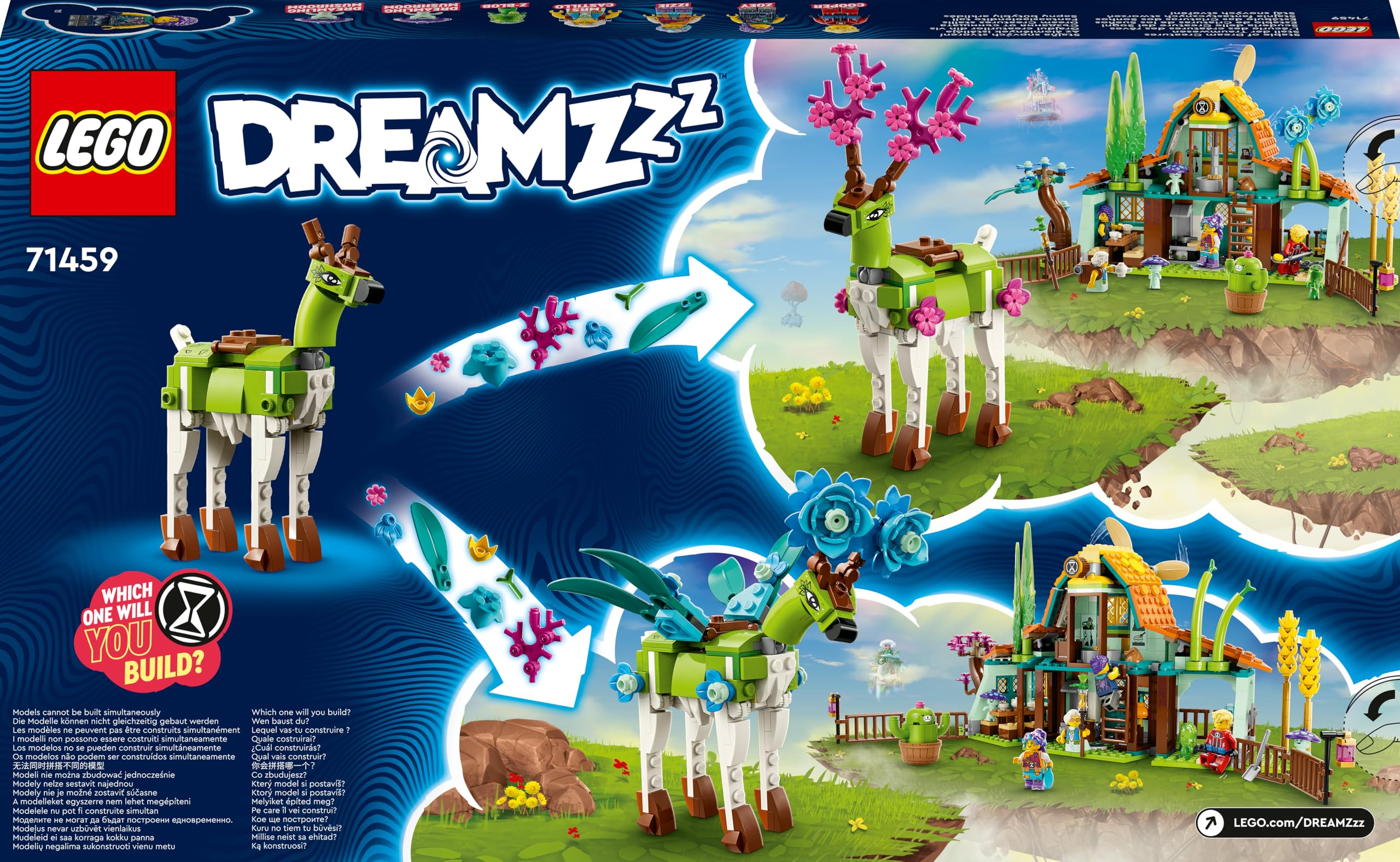 LEGO® DREAMZzz™ Düş Yaratıklarının Ahırı 71459-8 Yaş ve Üzeri Macera Sever Çocukların 2 Farklı Şekil