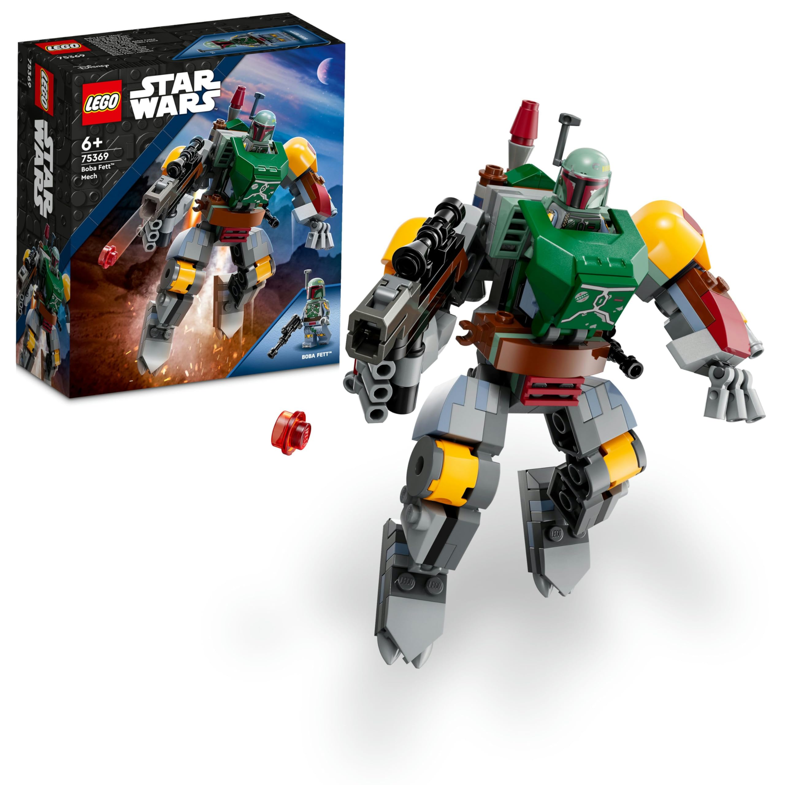 LEGO® Star Wars™ Boba Fett Robotu 75369-6 Yaş ve Üzeri Star Wars Hayranı Çocuklar için Yaratıcı Oyun