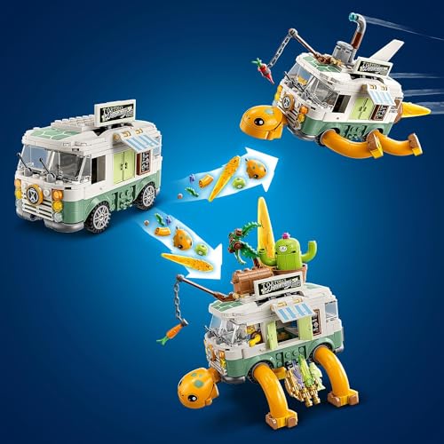 LEGO® DREAMZzz™ Bayan Castillo'nun Kaplumbağa Minibüsü 71456-7 Yaş ve Üzeri Çocukların 2 Farklı Şekilde İnşa Edebileceği Bir Kaplumbağa Minibüsü İçeren Yaratıcı Oyuncak Yapım Seti (434 Parça)