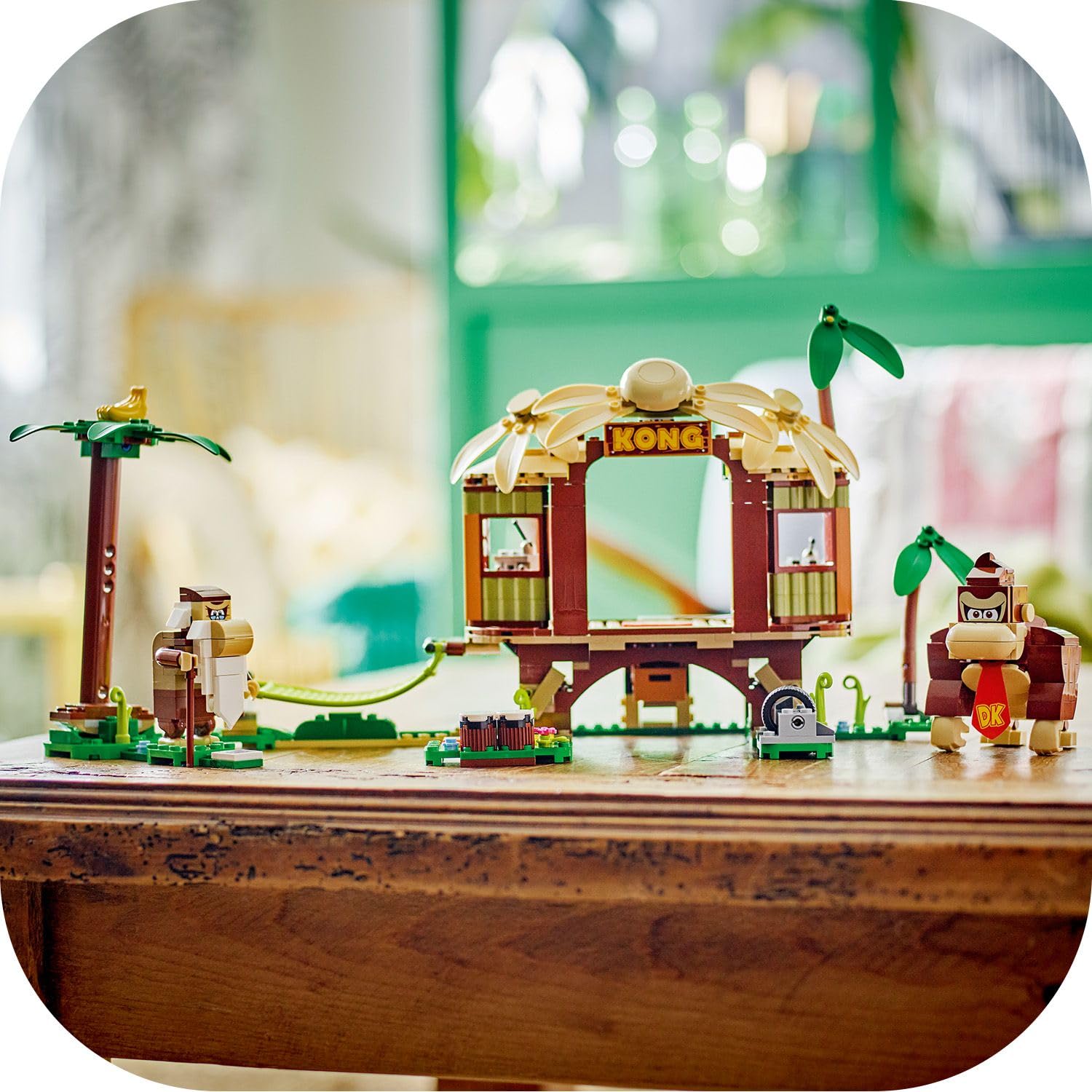 LEGO Super Mario Donkey Kong’un Ağaç Evi Ek Macera Seti 71424 Oyuncak Yapım Seti (555 Parça)