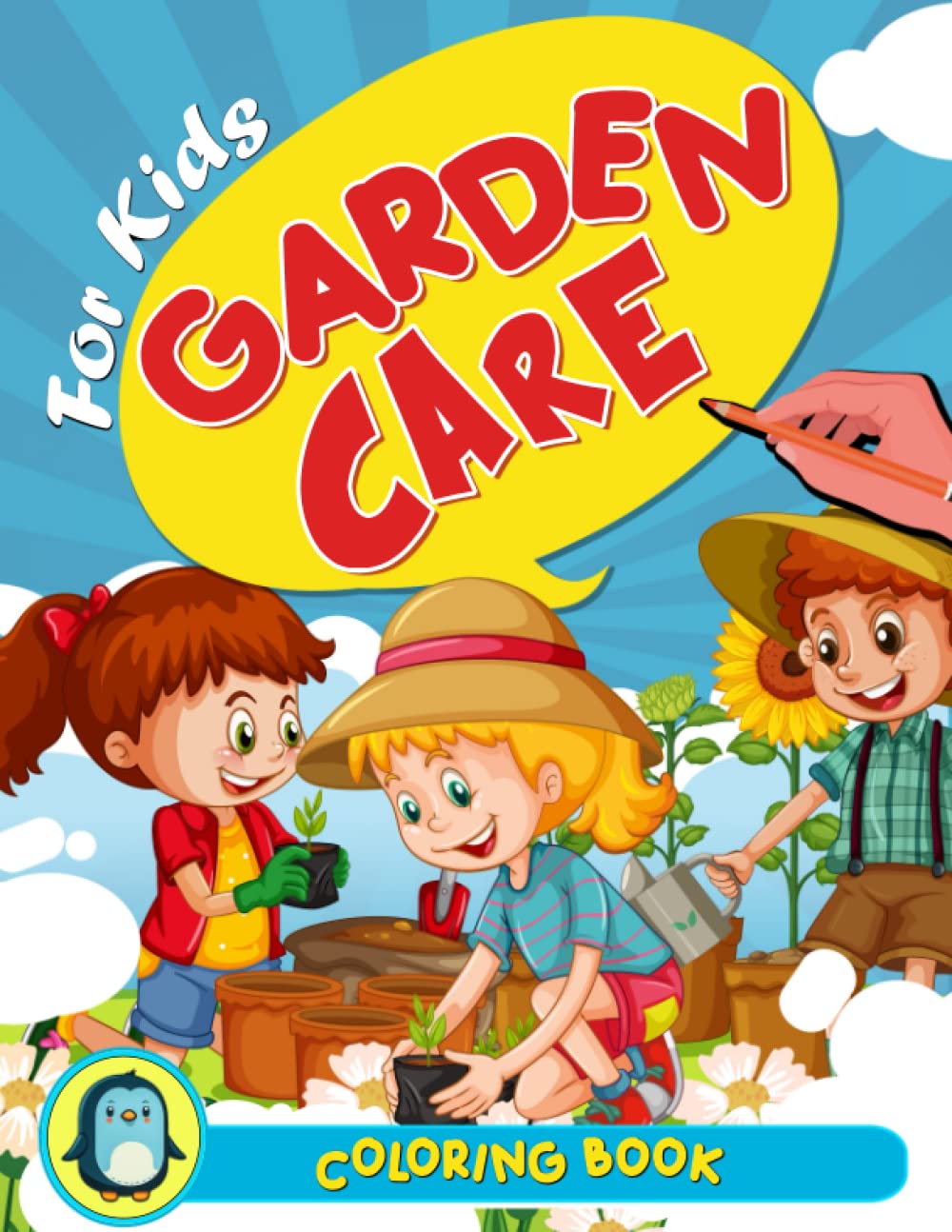 Garden Care Coloring For Kids: Amazing Coloring Pages With Wonderful Illustration For All Ages Fun And Relax | An Ideal Gift For Special Occasions