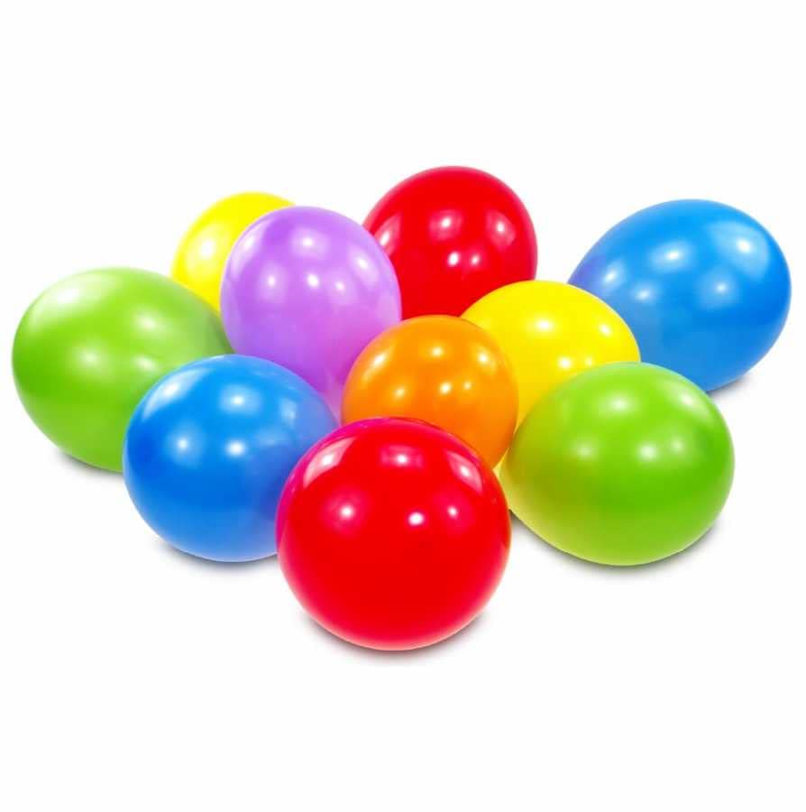 Nistabolje Renkli Balon 25 Li Karışık Renk Parti Doğum Günü Kutlama Özel Günler