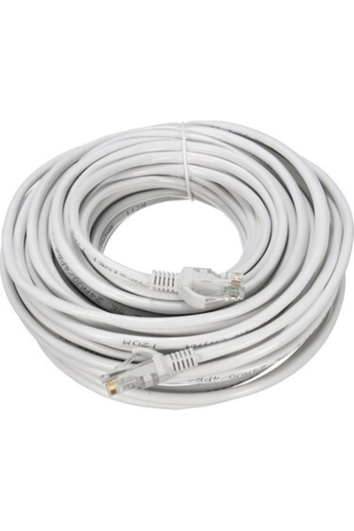 20mt 20 Metre Cat 6 Modem Smart Led Tv Televizyon Arası Ethernet Internet Kablo Hazır