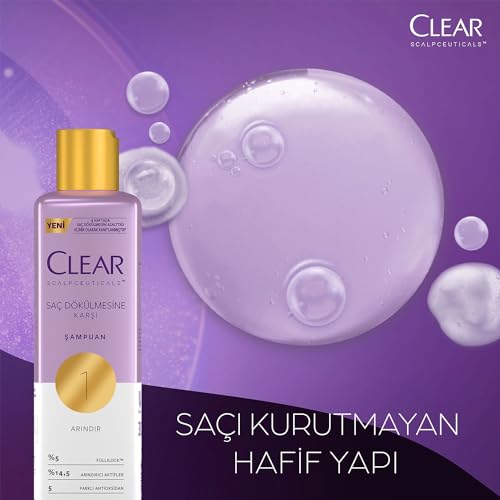 Clear Scalpceuticals Saç Bakım Şampuanı Saç Dökülmesine Karşı 300 ml