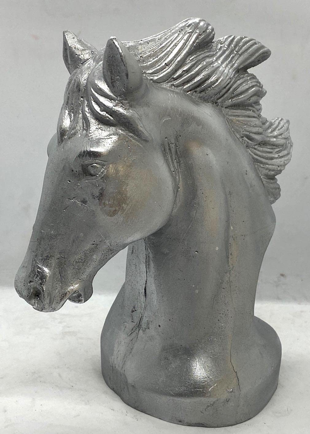 MİSSİ BÜYÜK SILVER AT HEYKEL (24 CM)