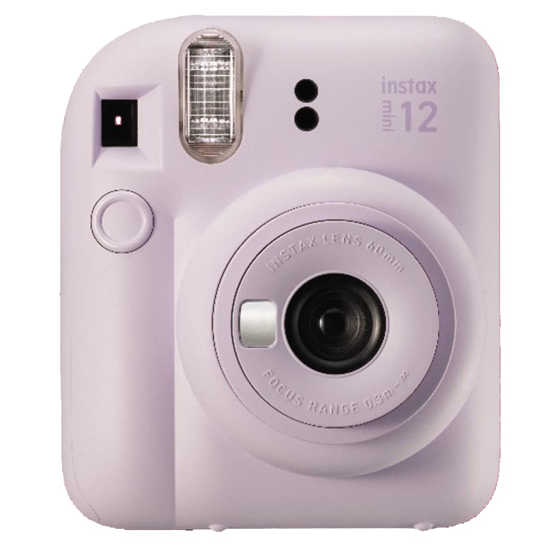 Instax Fujifilm Mini 12 Fotoğraf Makinesi+Askı+pil (LİLA)