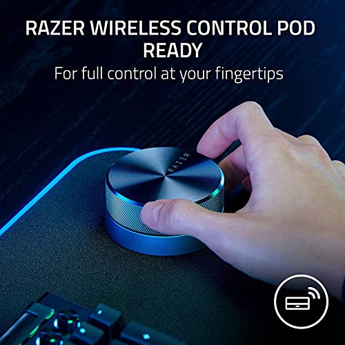 Razer Nommo V2 Pro - Kablosuz Subwoofer'lı Tam Aralıklı 2.1 PC Oyun Hoparlörleri (3 inç Tam Aralıklı Sürücüler, Alüminyum Faz Fişleri, Kablosuz Aşağıya Doğru Subwoofer, THX) Siyah
