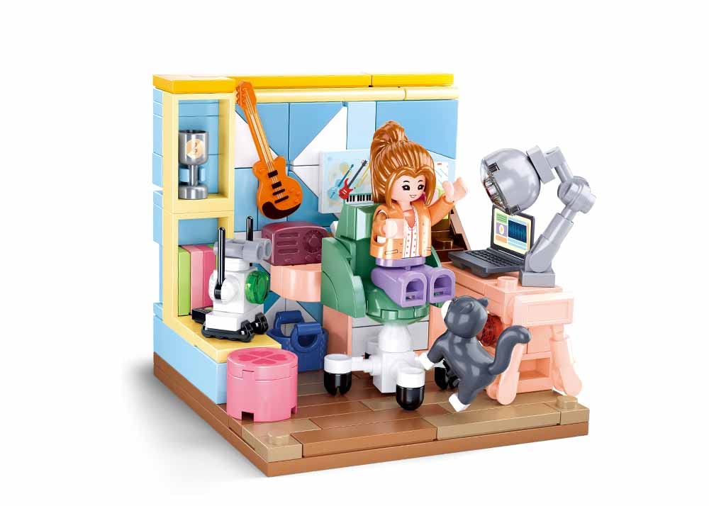 Sluban Mini Handcraft Çalışma Odası Yapım Seti, 216 Parça