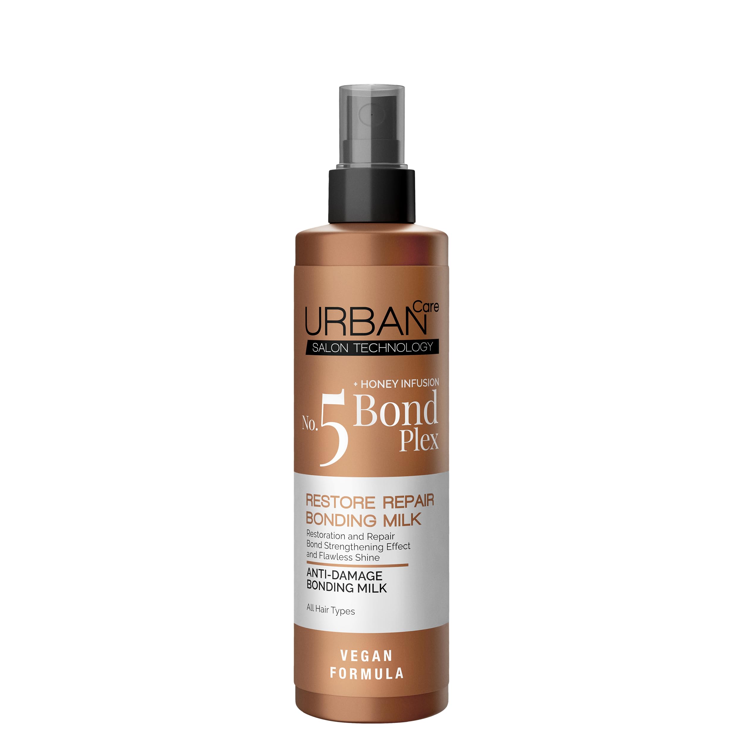 URBAN Care No.5 Bond Plex Yıpranma Karşıtı Saç Bakım Sütü 200 ml- Vegan