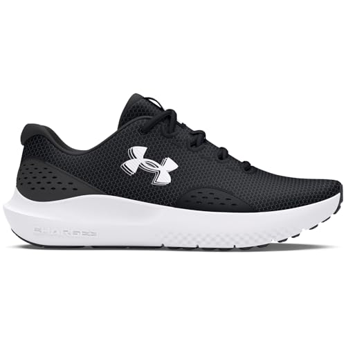 Under Armour UA Charged Surge 4 Erkek Koşu Ayakkabısı Black/Anthracite/White 45