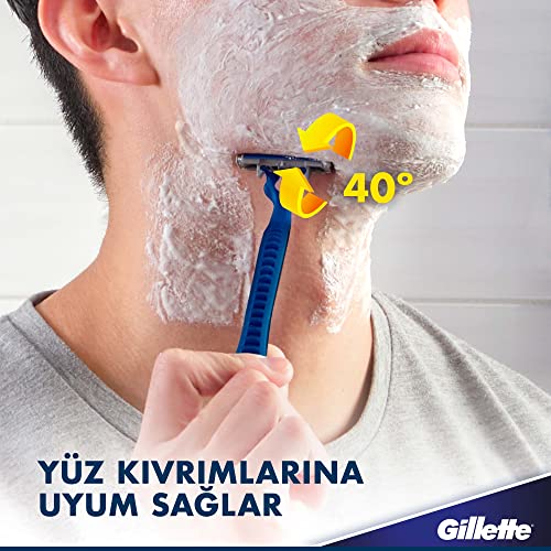 Gillette Blue3 Slalom Kullan At Tıraş Bıçağı 3'lü