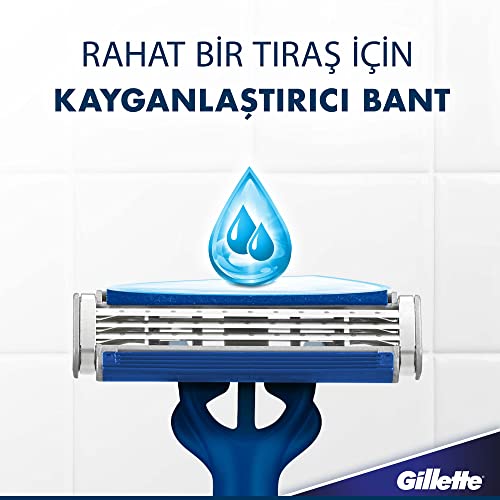 Gillette Blue3 Slalom Kullan At Tıraş Bıçağı 3'lü