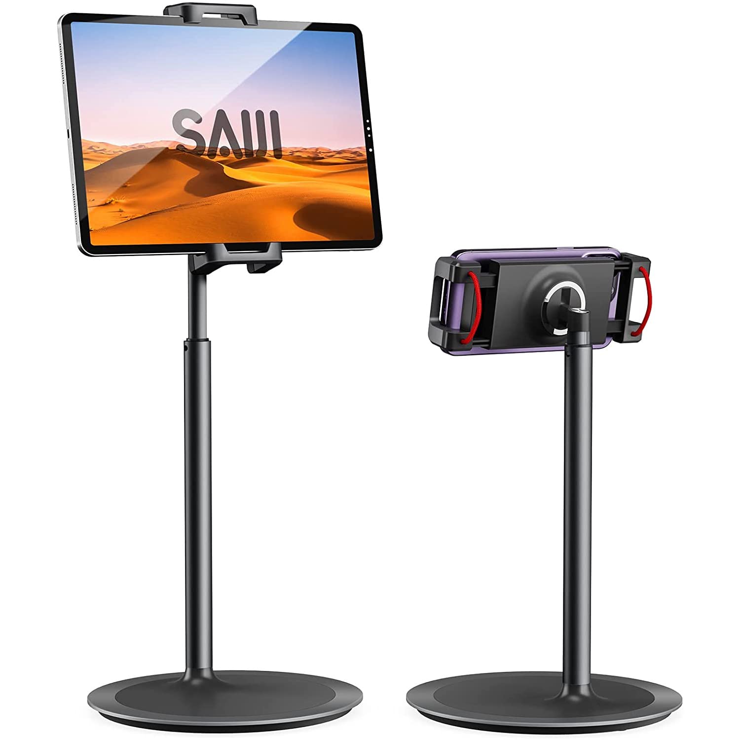 Bix Saiji S3E 360° Ayarlanabilir Tablet ve Telefon Tutucu Stand Siyah