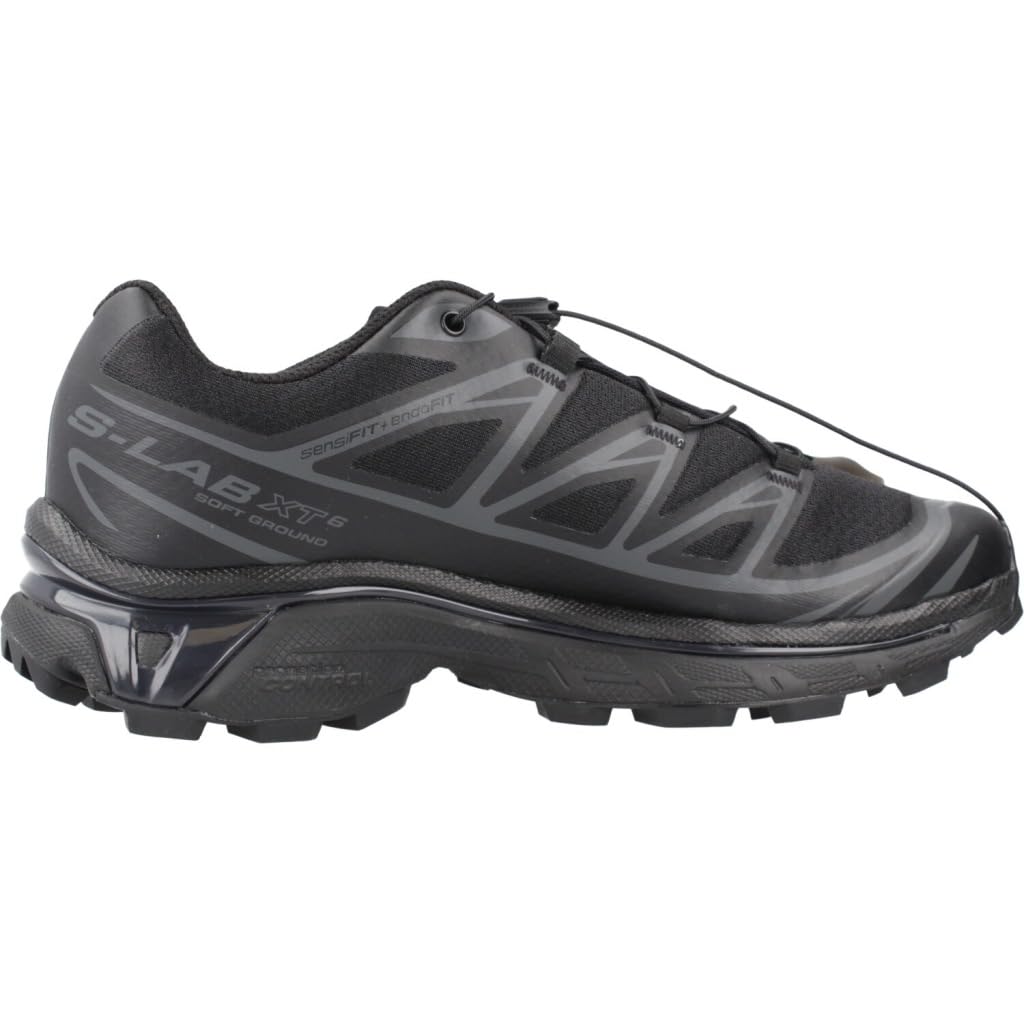 Salomon XT-6 Unisex Sneaker Siyah Spor Ayakkabı, 41, L41086600, Çok Renkli, Erkek