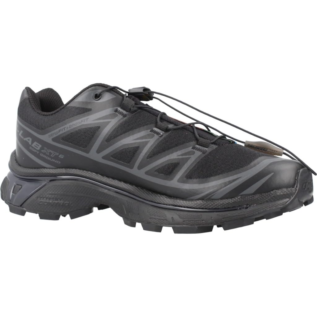 Salomon XT-6 Unisex Sneaker Siyah Spor Ayakkabı, 41, L41086600, Çok Renkli, Erkek