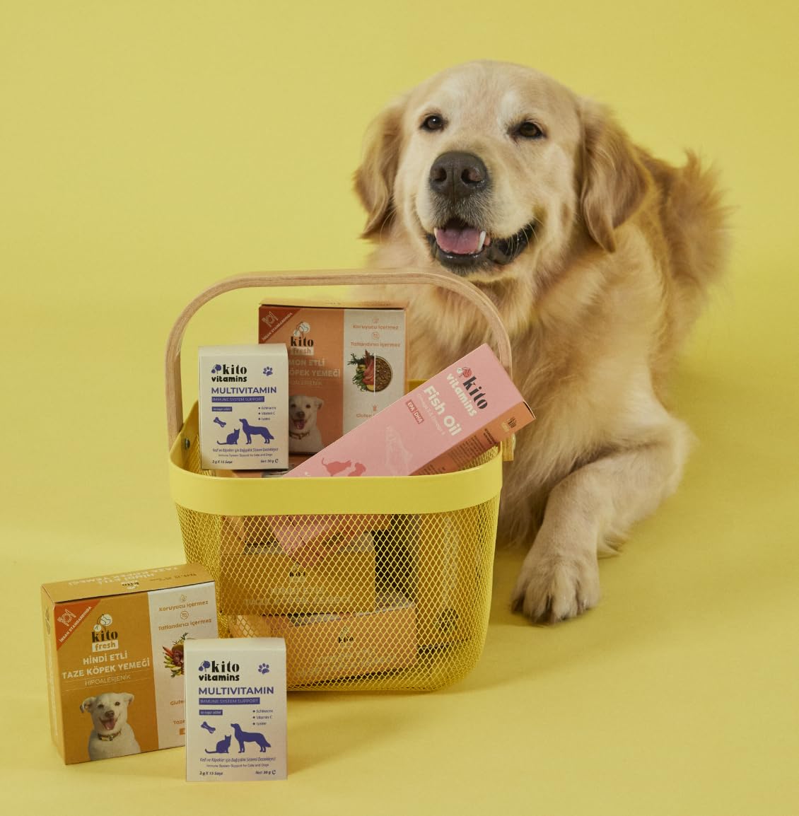 Kito Balık Yağı 200 ml (Kedi ve Köpekler için Omega 3 & 6 İçerikli Deri, Tüy, Eklem ve Kalp Sağlığı Destekleyici Balık Yağı)