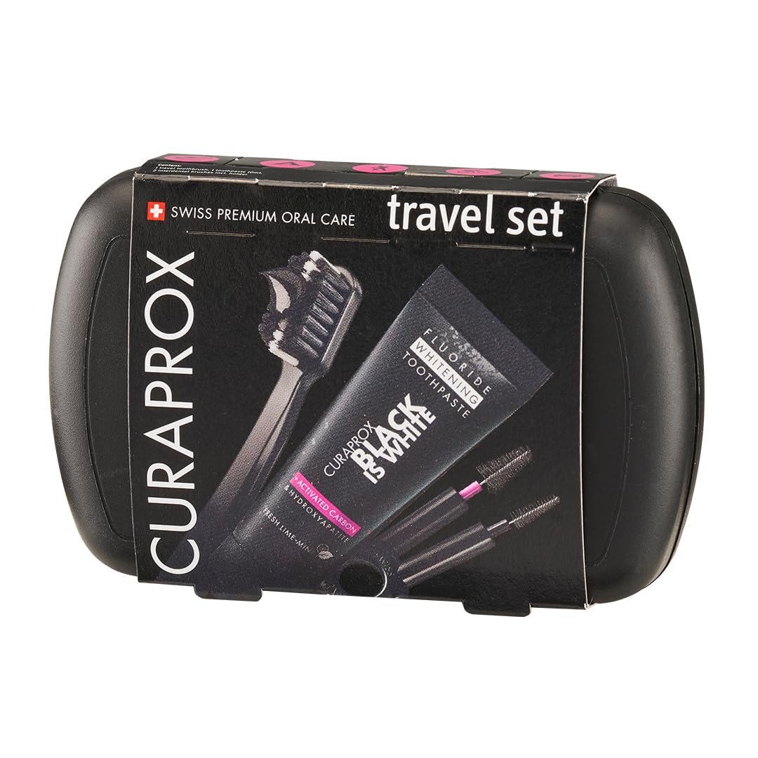 Curaprox Black White Travel Kit