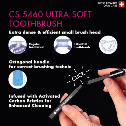 Curaprox Black White Travel Kit