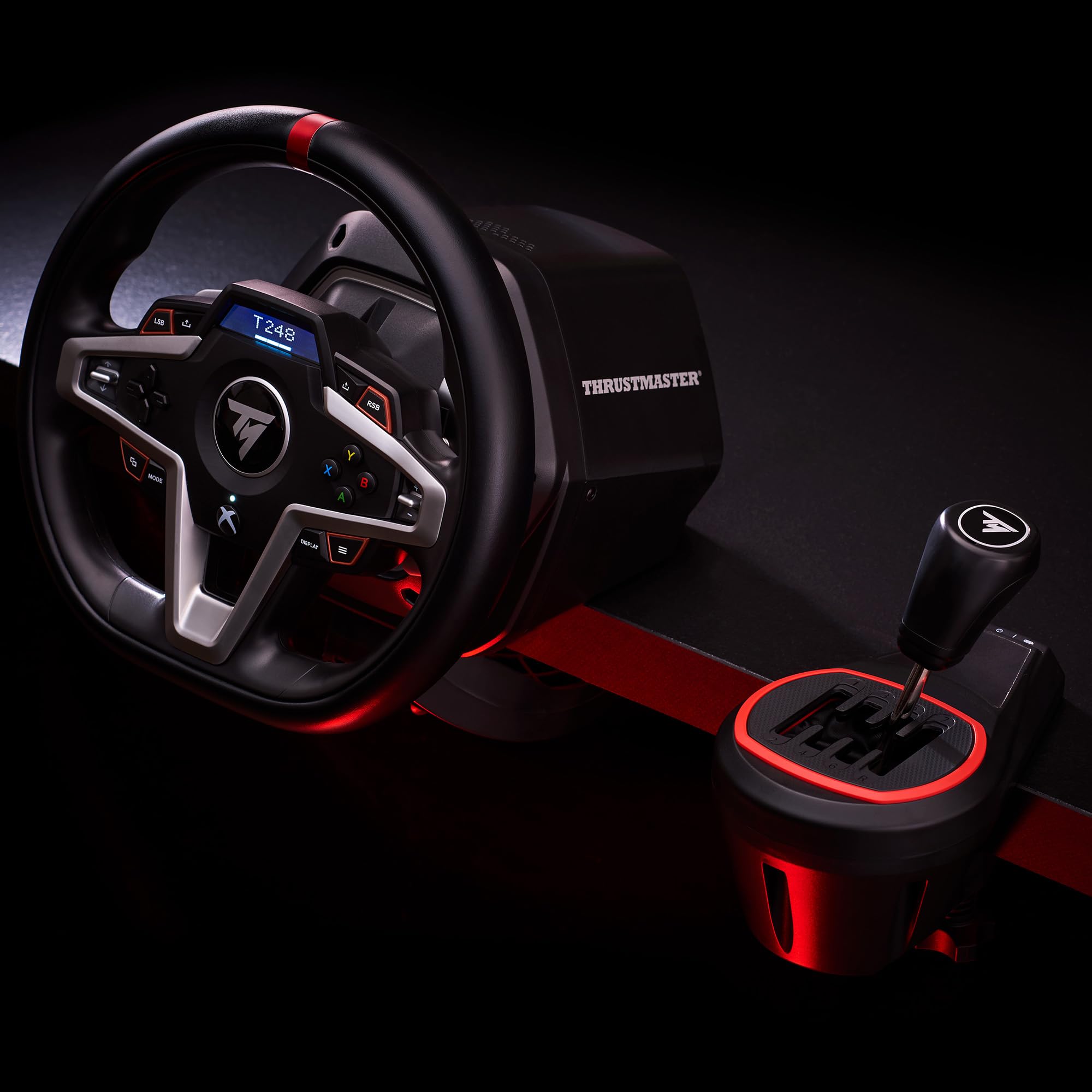 THRUSTMASTER TH8S Shifter Add On (compatible w/ PS5, PS5 Pro, PS4, XBOX Series X/S, One, PC)