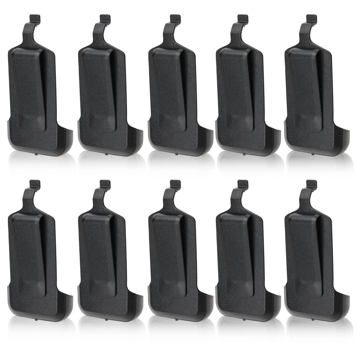 10 paket orijinal Walkie Talkie kemer klipsi ile uyumlu iki yönlü telsiz WLN KD-C1 Retevis RT22 Zastone X6 LUITON LT-316 NKTECH NK-U1 Zeadio ZS-B1 TIDRADIO TD-M8 RADTEL RT-10 RADYODDITY R1