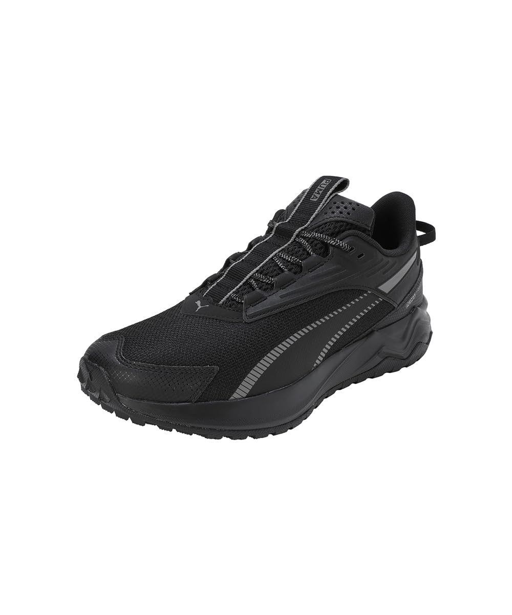 PUMA Erkek/Unisex Extend Lite Trail-PUMA Black-Cool Dark Gray Low Boot 44.5