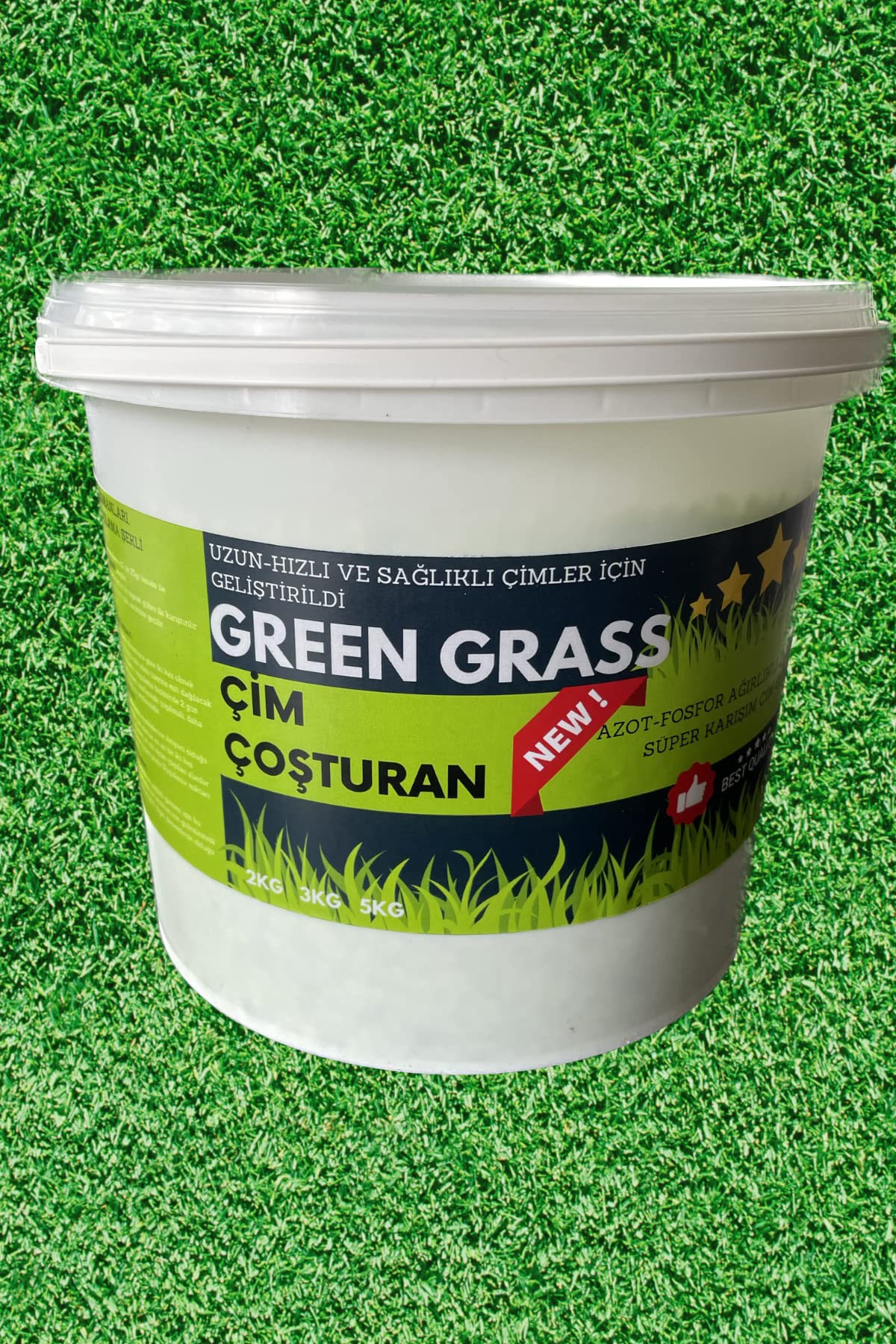 Çim çoşturan,çim gübresi 2 kg greengrass