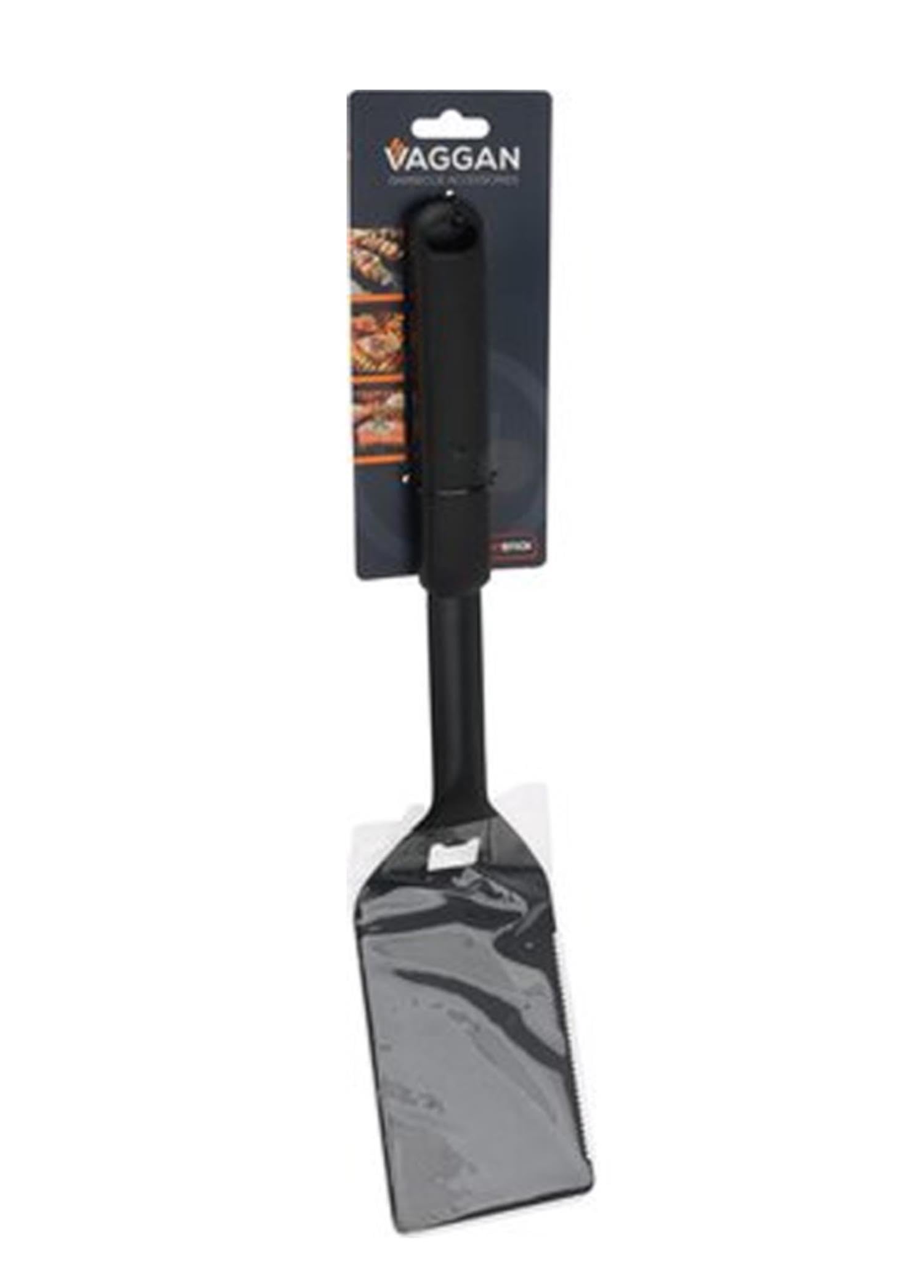 KOOPMAN INTERNATIONAL B.V. Spatola Paslanmaz Çelik Barbekü Barbekü Siyah 46 Cm