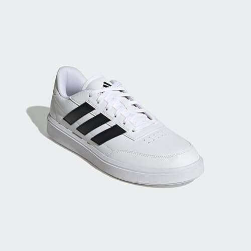 adidas COURTBLOCK Erkek Ayakkabı Düşük Taban (Futbol Dışı), ftwr white/core black/ftwr white, 42