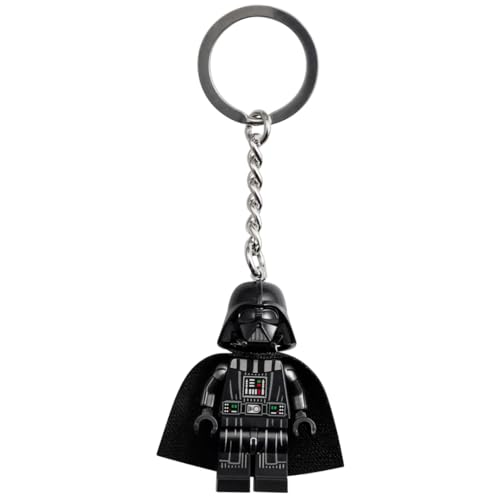 LEGO Star Wars Darth Vader Key Chain, Siyah