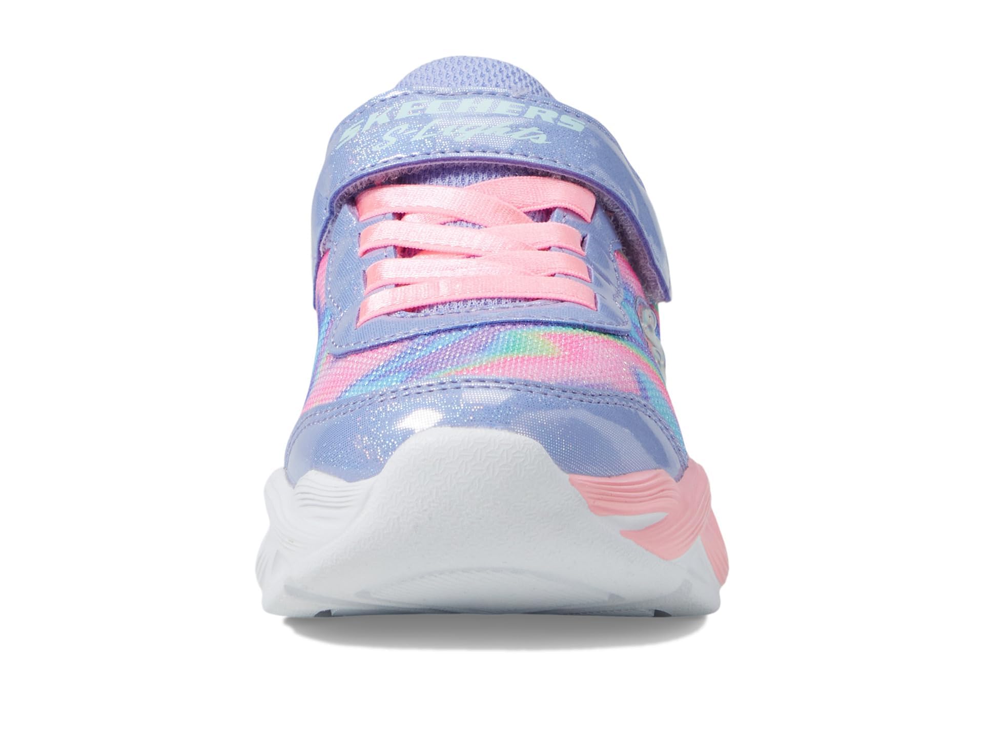 Skechers TWİSTY GLOW - SORBET SWİRL Kız Çocuk Gs Gri Işıklı Spor Ayakkabı