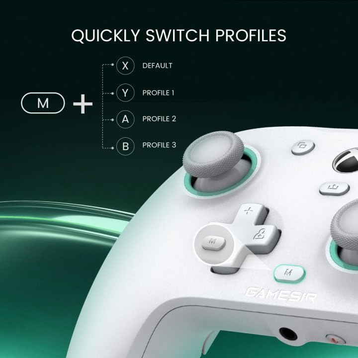 GameSir G7 SE bedrade controller voor Xbox Series X|S, Xbox-controller met Hall-effectdetectie-joystick, werkt met Xbox One en Windows 10/11, officieel gelicentieerd voor Xbox