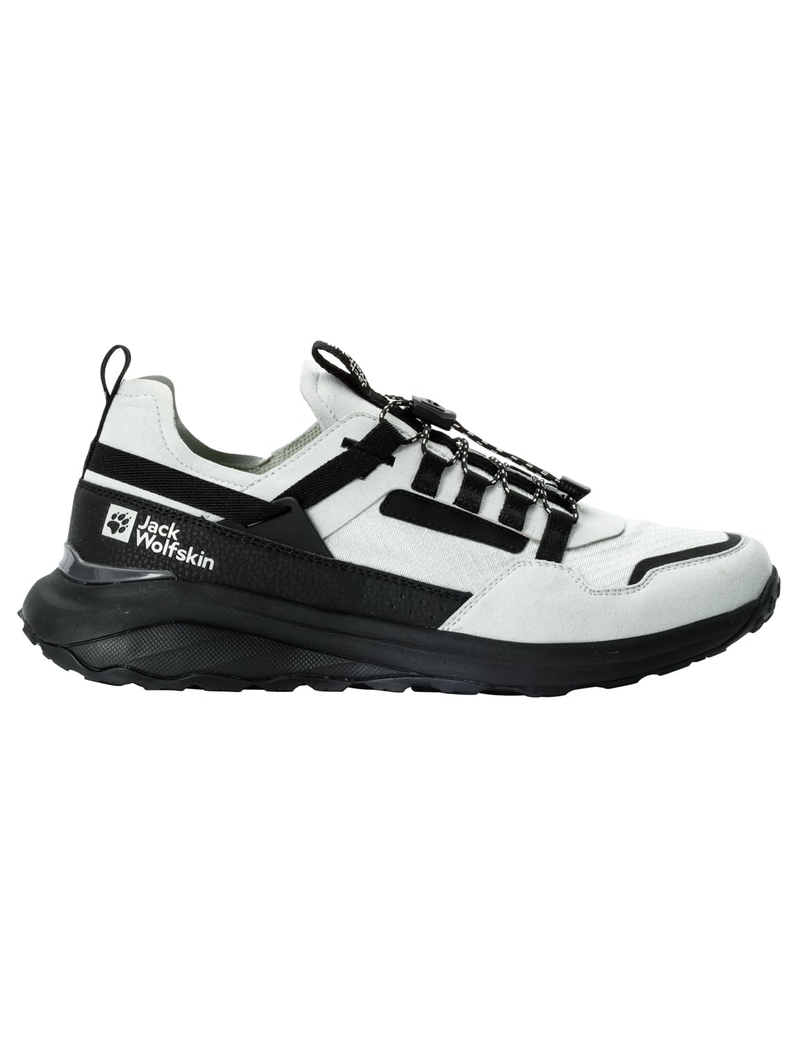 Jack Wolfskin Dromoventure Athletic Low M erkek yürüyüş ayakkabısı, Soğuk Gri, 41 EU